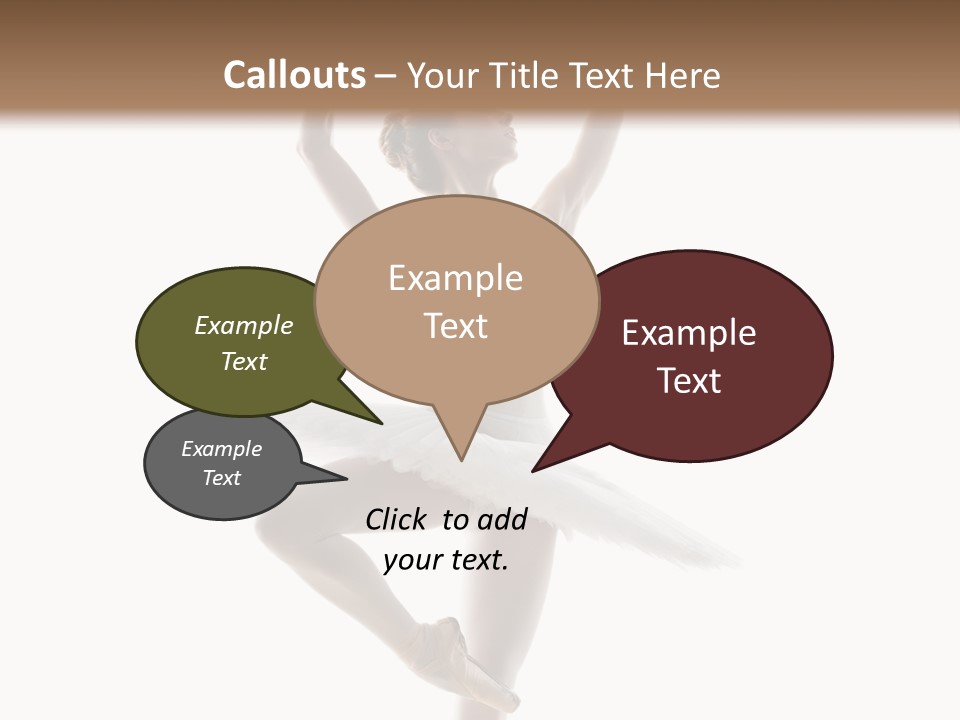 Grace Performance Woman PowerPoint Template