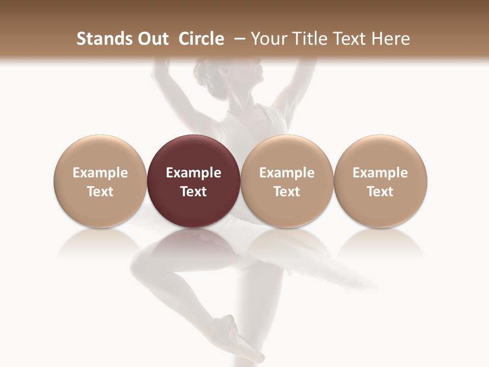 Grace Performance Woman PowerPoint Template