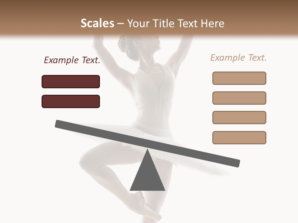 Grace Performance Woman PowerPoint Template