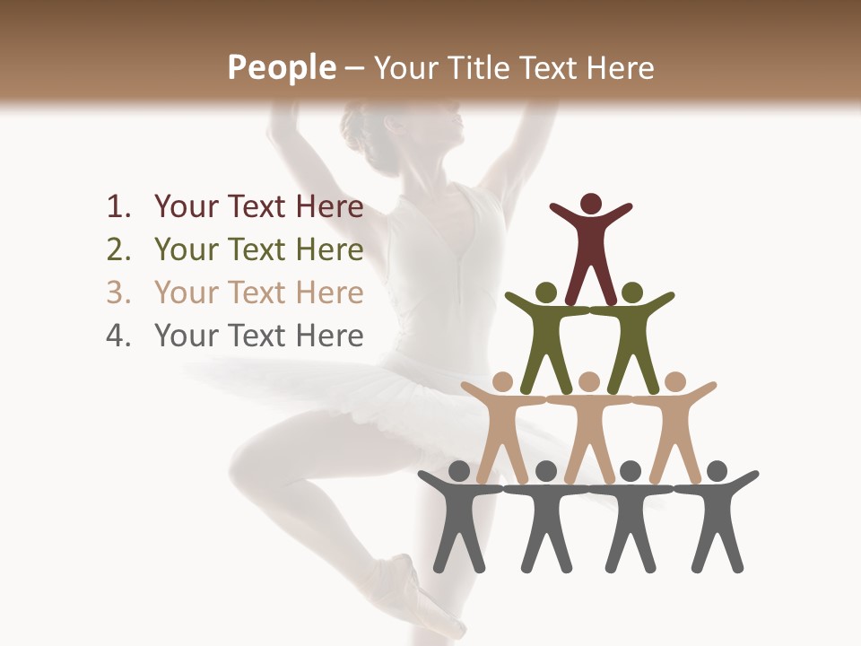 Grace Performance Woman PowerPoint Template