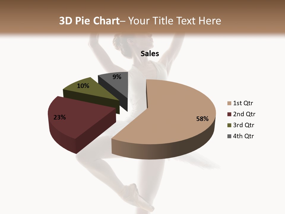 Grace Performance Woman PowerPoint Template