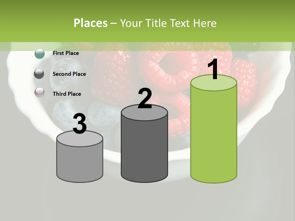 Ripe Black Blue PowerPoint Template