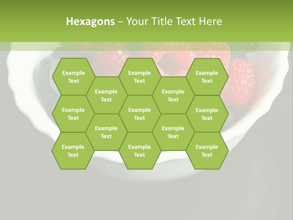 Ripe Black Blue PowerPoint Template