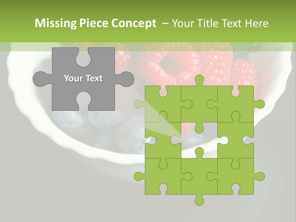 Ripe Black Blue PowerPoint Template