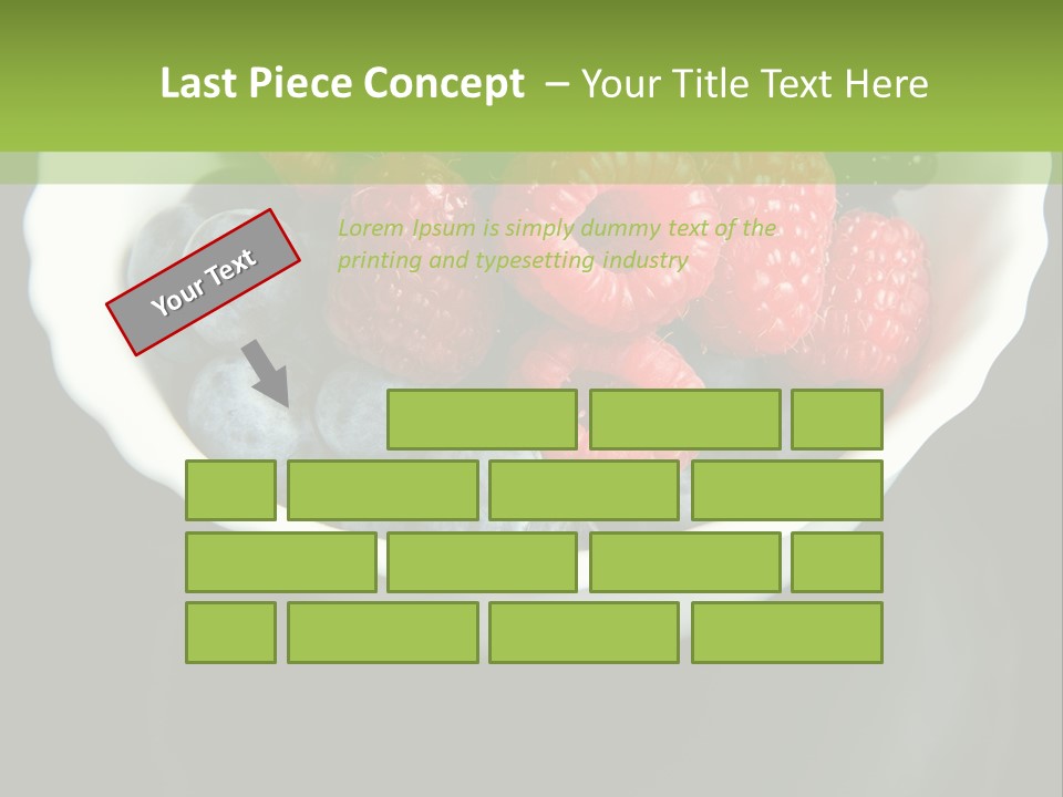 Ripe Black Blue PowerPoint Template