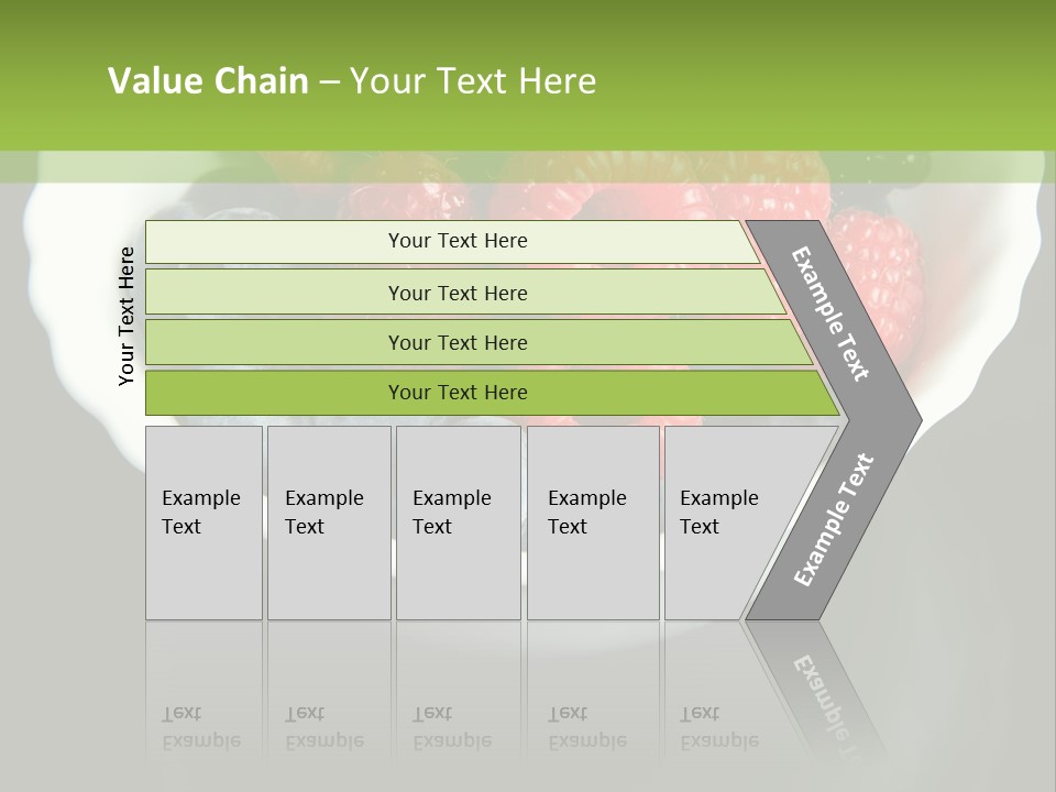 Ripe Black Blue PowerPoint Template