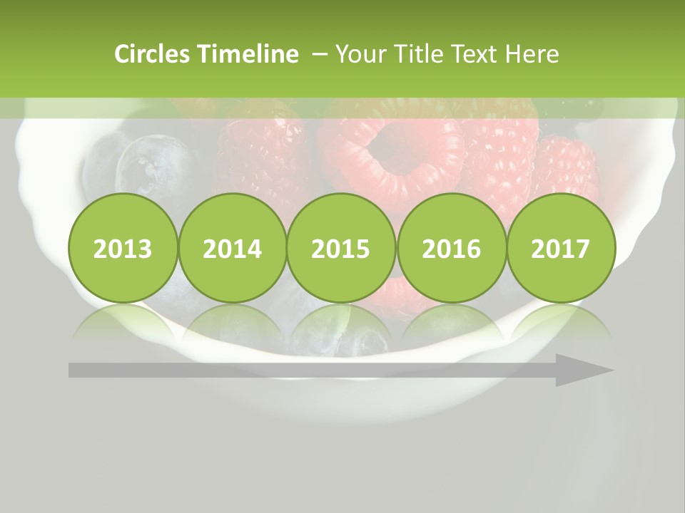 Ripe Black Blue PowerPoint Template