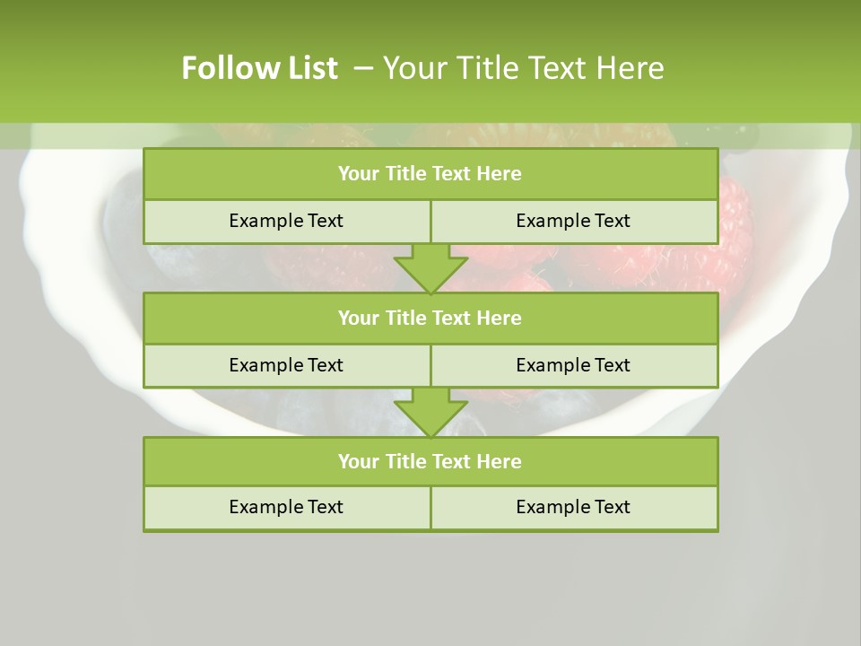 Ripe Black Blue PowerPoint Template