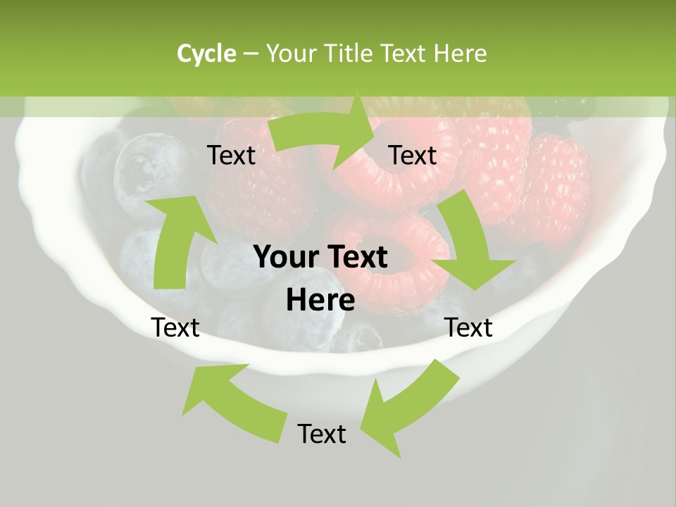 Ripe Black Blue PowerPoint Template