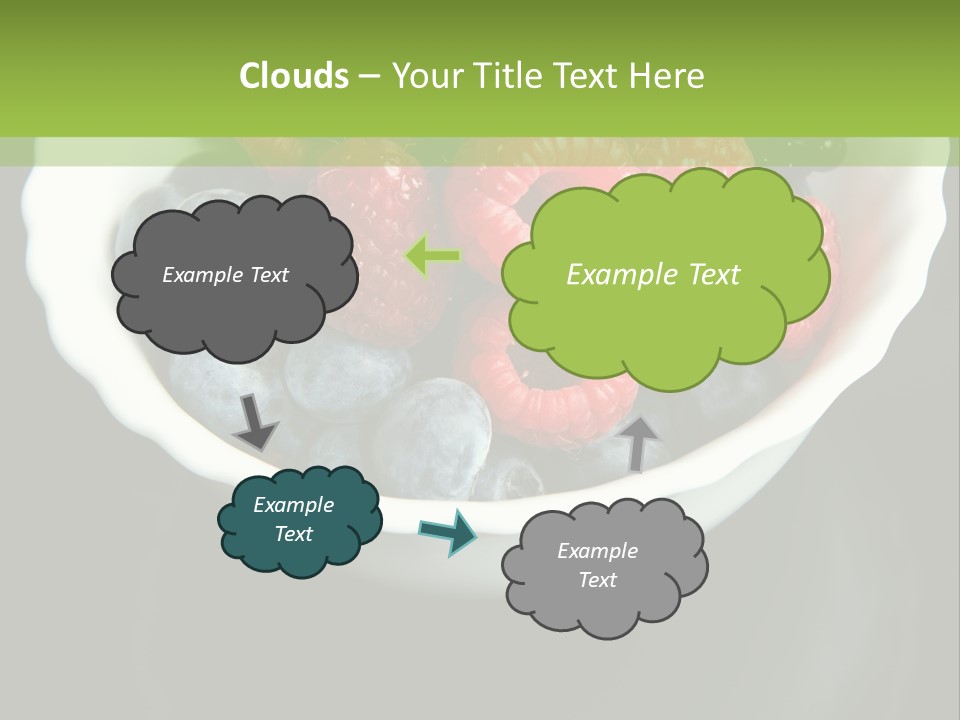 Ripe Black Blue PowerPoint Template