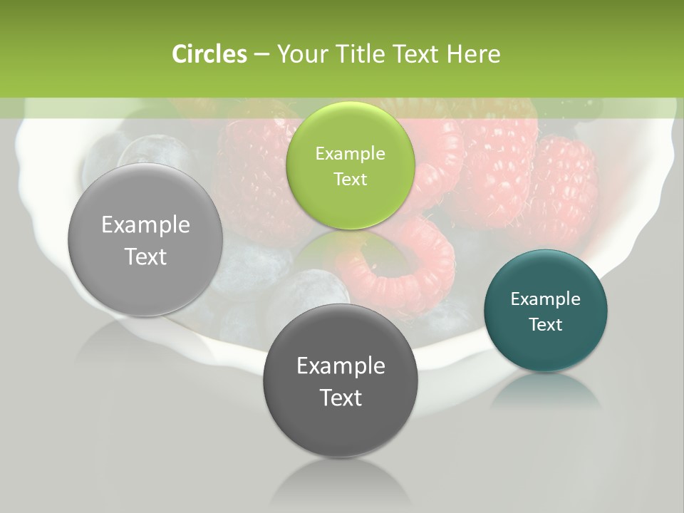 Ripe Black Blue PowerPoint Template