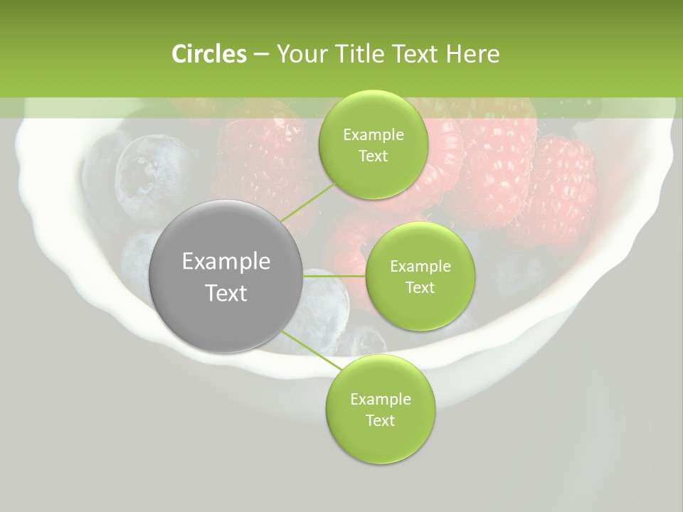 Ripe Black Blue PowerPoint Template