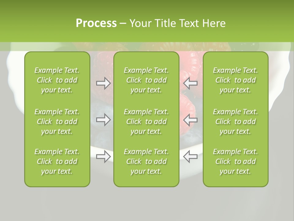 Ripe Black Blue PowerPoint Template