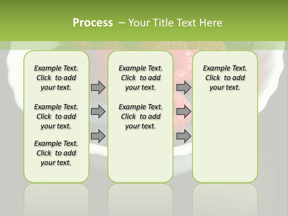 Ripe Black Blue PowerPoint Template