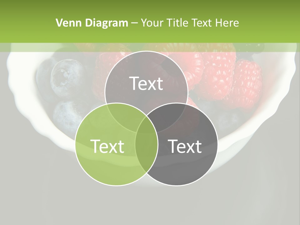 Ripe Black Blue PowerPoint Template