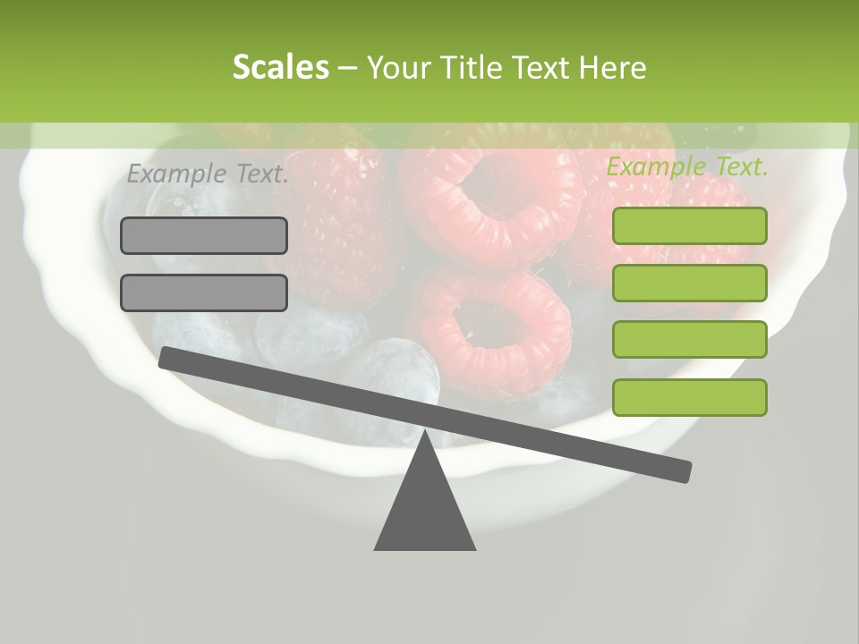 Ripe Black Blue PowerPoint Template