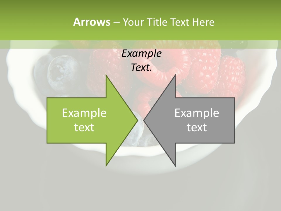 Ripe Black Blue PowerPoint Template