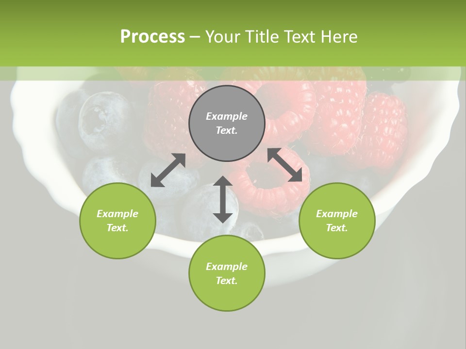 Ripe Black Blue PowerPoint Template