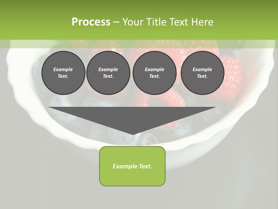 Ripe Black Blue PowerPoint Template