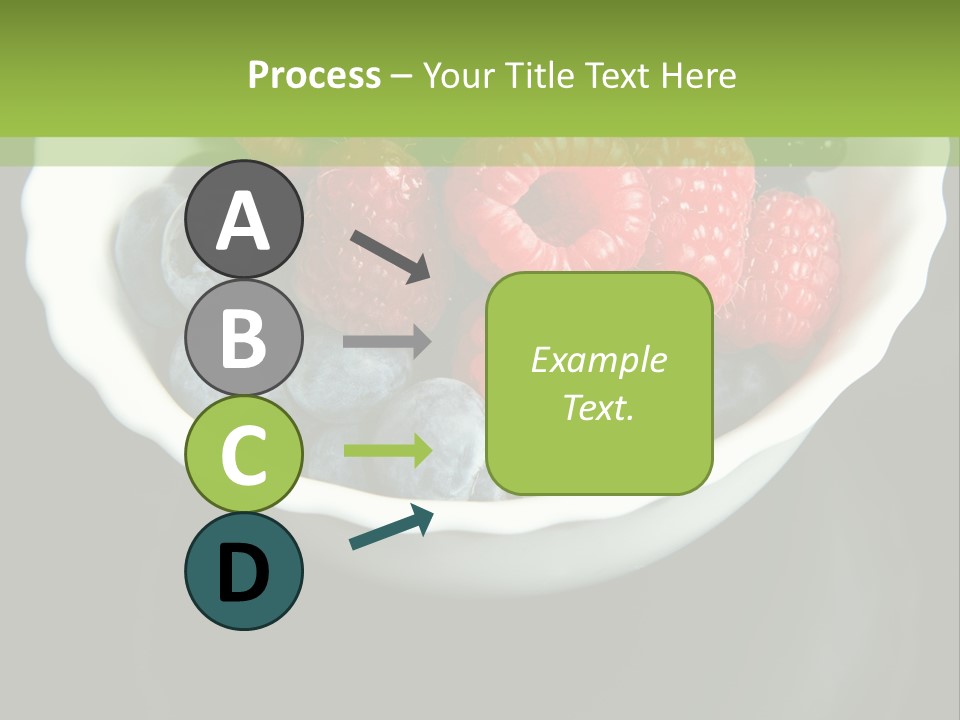 Ripe Black Blue PowerPoint Template