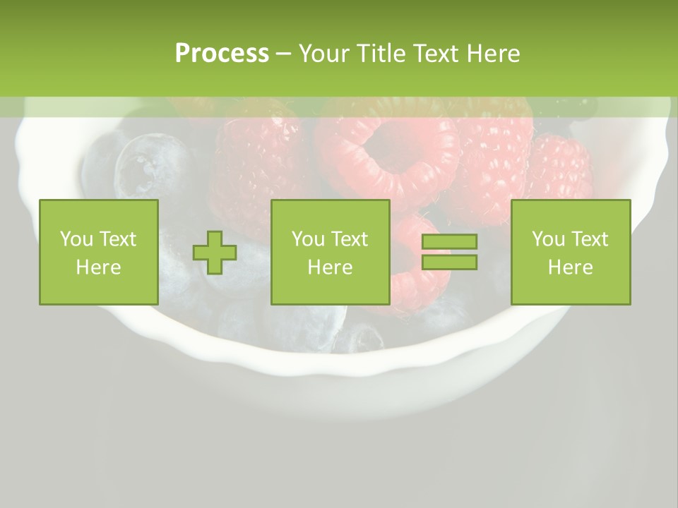 Ripe Black Blue PowerPoint Template