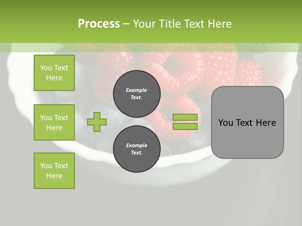 Ripe Black Blue PowerPoint Template