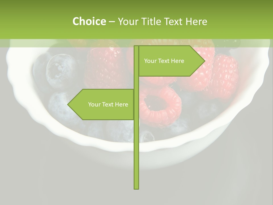 Ripe Black Blue PowerPoint Template