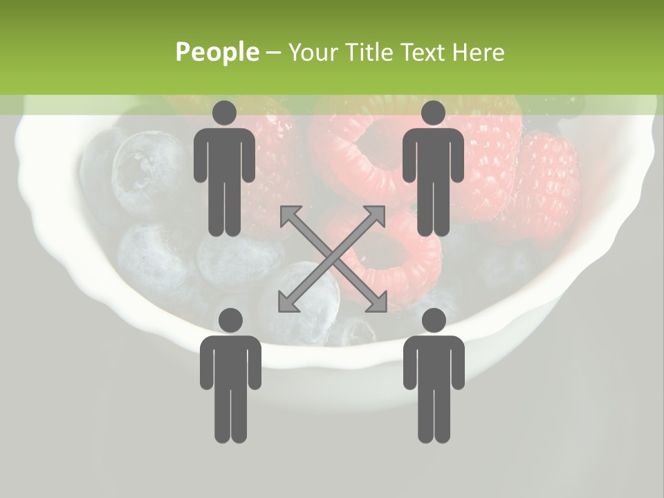 Ripe Black Blue PowerPoint Template