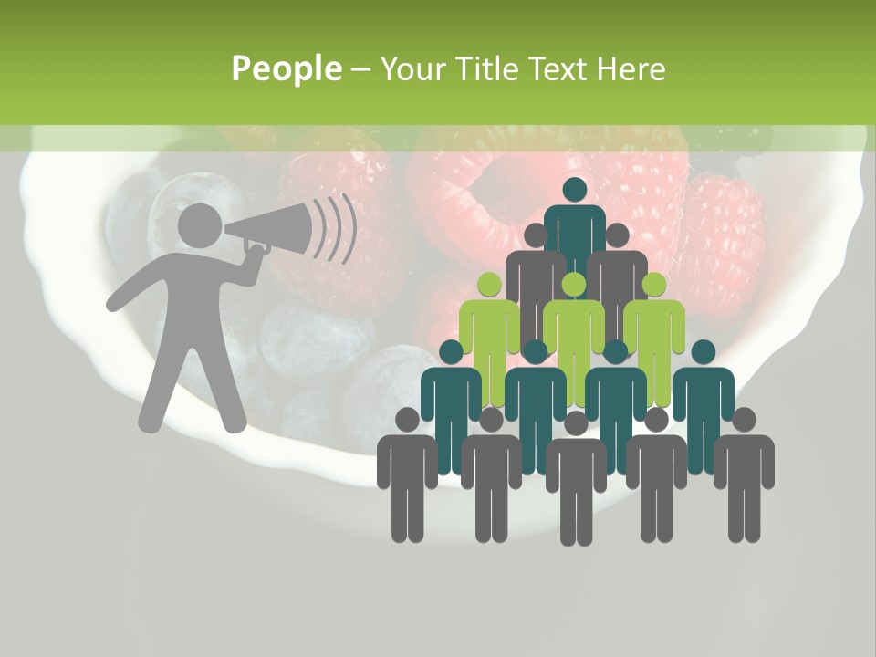 Ripe Black Blue PowerPoint Template