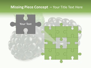 White Fresh Black PowerPoint Template