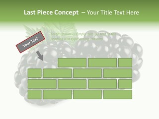 White Fresh Black PowerPoint Template