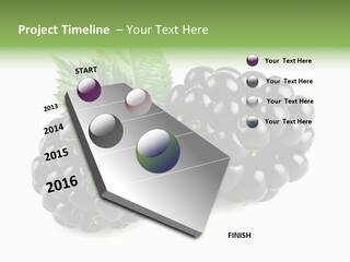 White Fresh Black PowerPoint Template