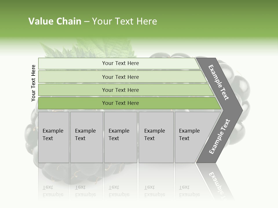 White Fresh Black PowerPoint Template