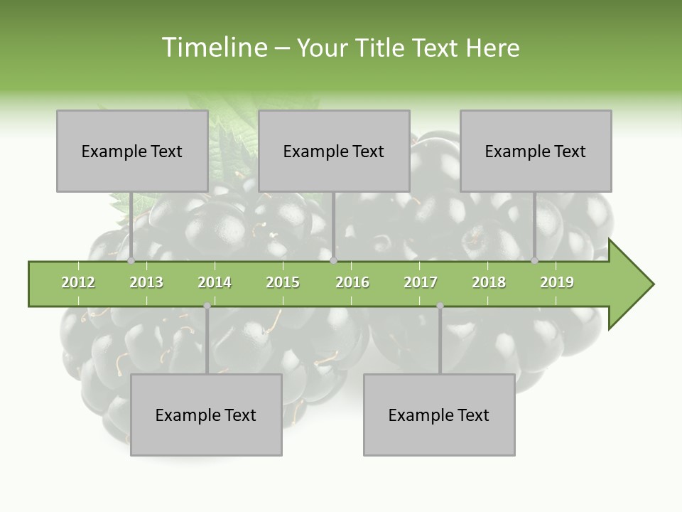 White Fresh Black PowerPoint Template
