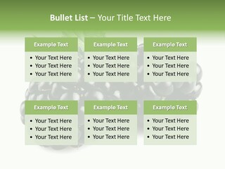 White Fresh Black PowerPoint Template