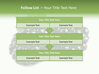 White Fresh Black PowerPoint Template