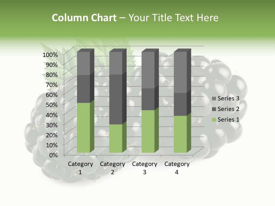 White Fresh Black PowerPoint Template