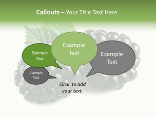 White Fresh Black PowerPoint Template