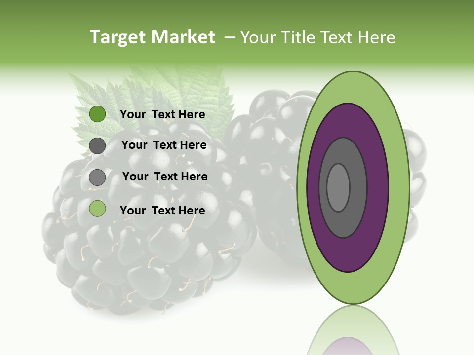White Fresh Black PowerPoint Template