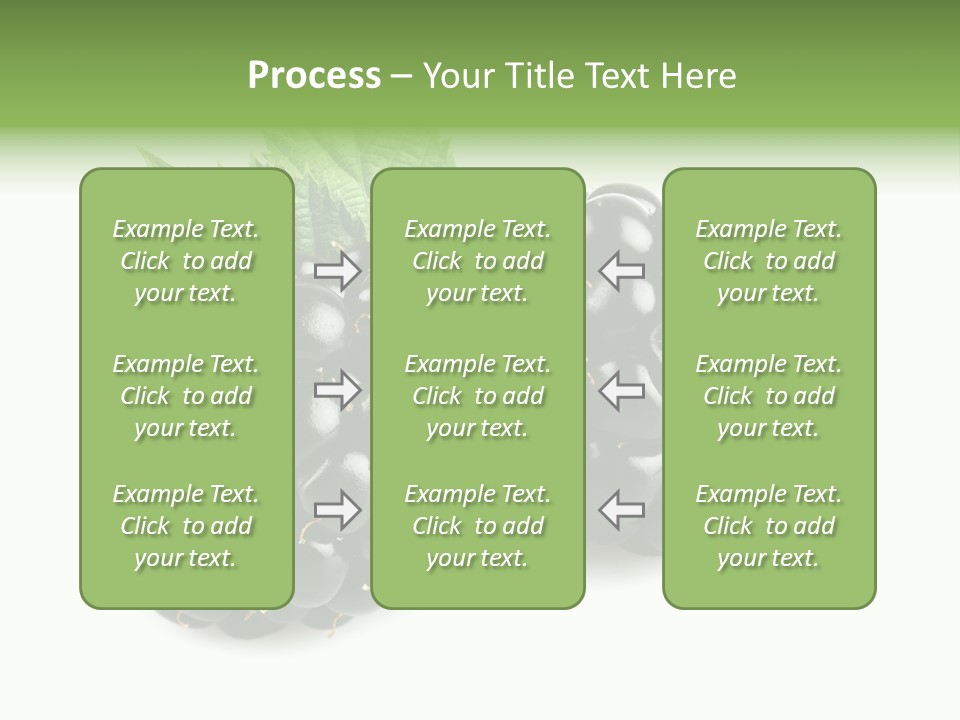 White Fresh Black PowerPoint Template
