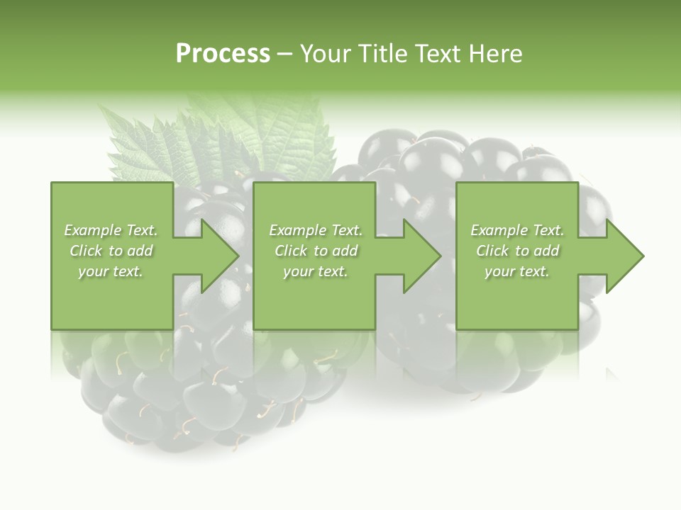 White Fresh Black PowerPoint Template