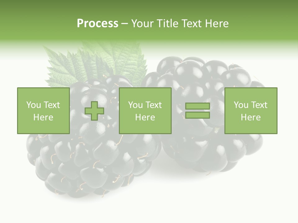 White Fresh Black PowerPoint Template