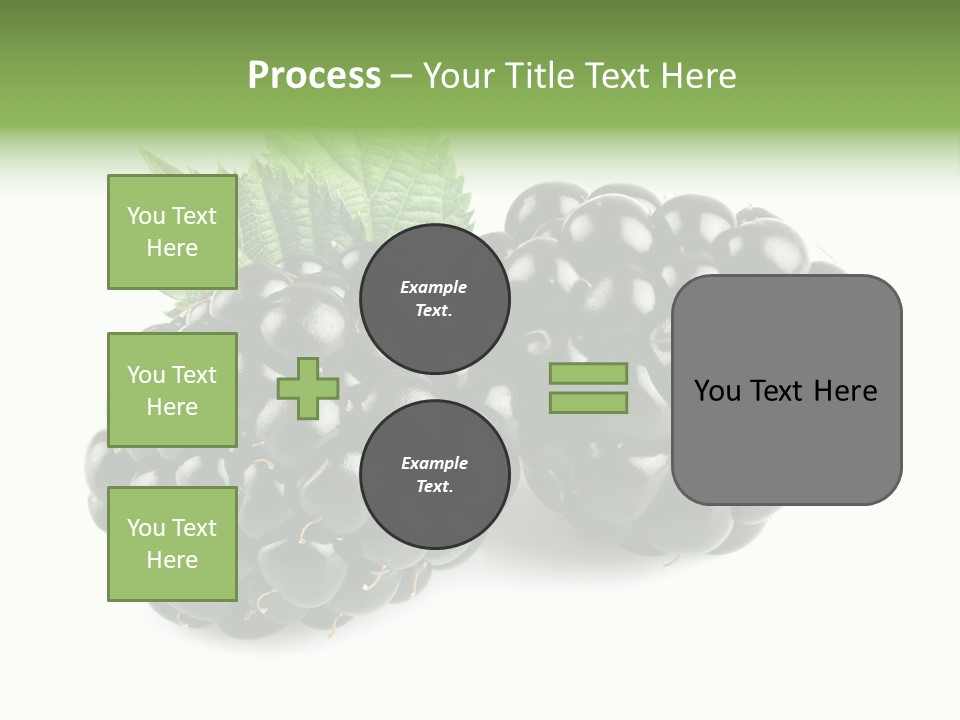 White Fresh Black PowerPoint Template