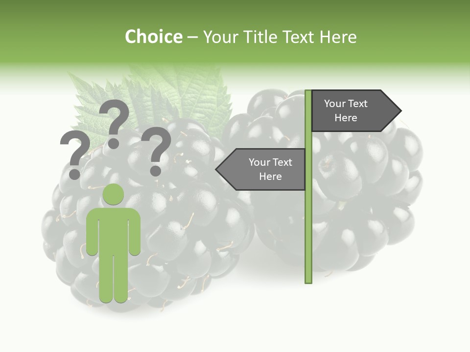 White Fresh Black PowerPoint Template