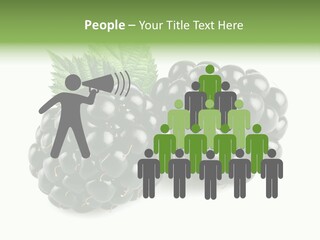 White Fresh Black PowerPoint Template
