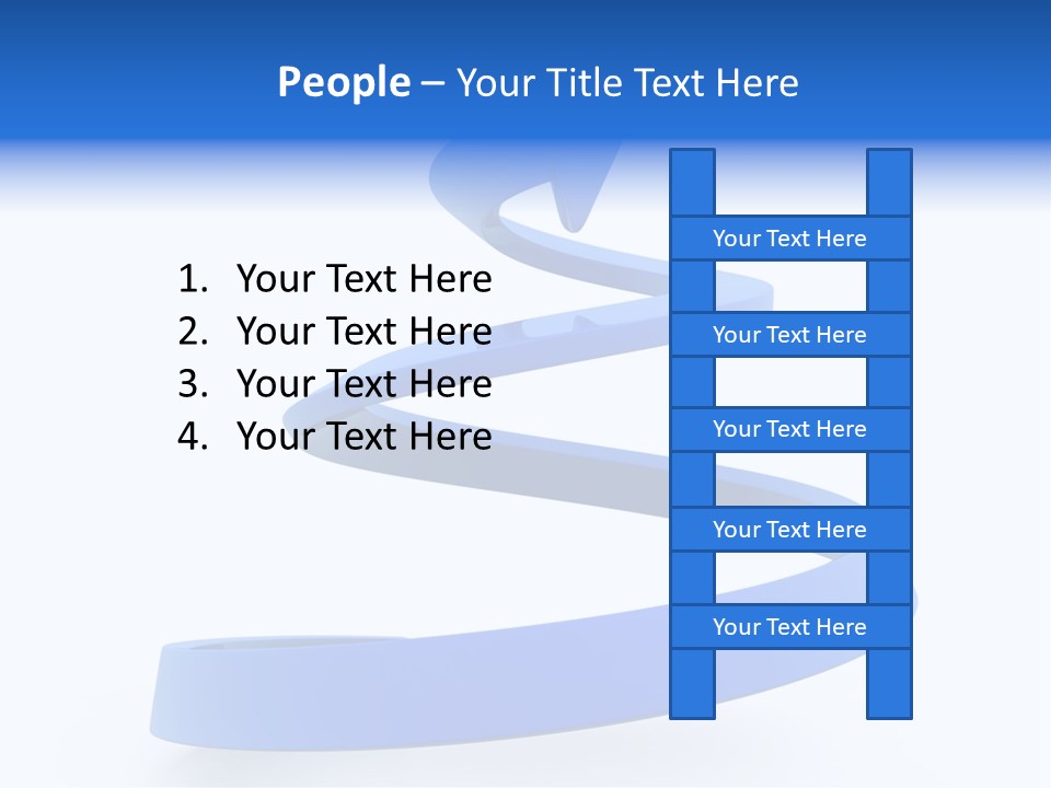 Together Figure Li Ten PowerPoint Template