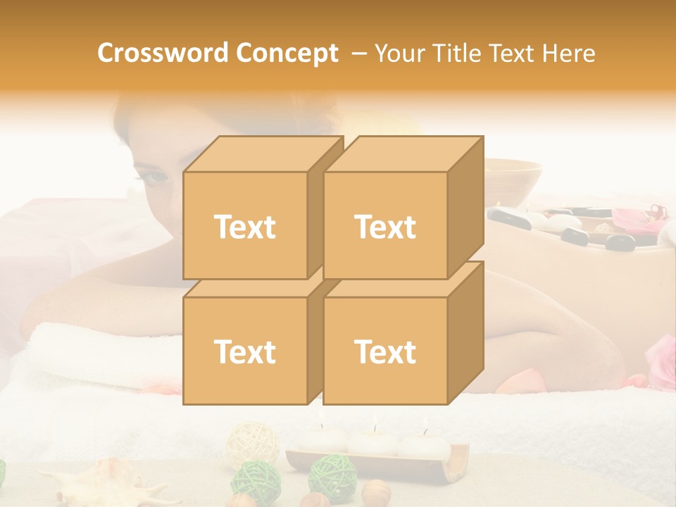 Lying People Relaxation PowerPoint Template