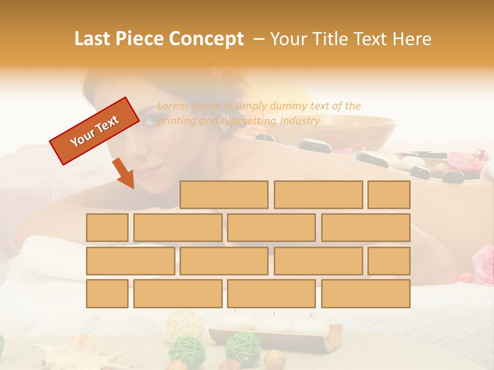 Lying People Relaxation PowerPoint Template
