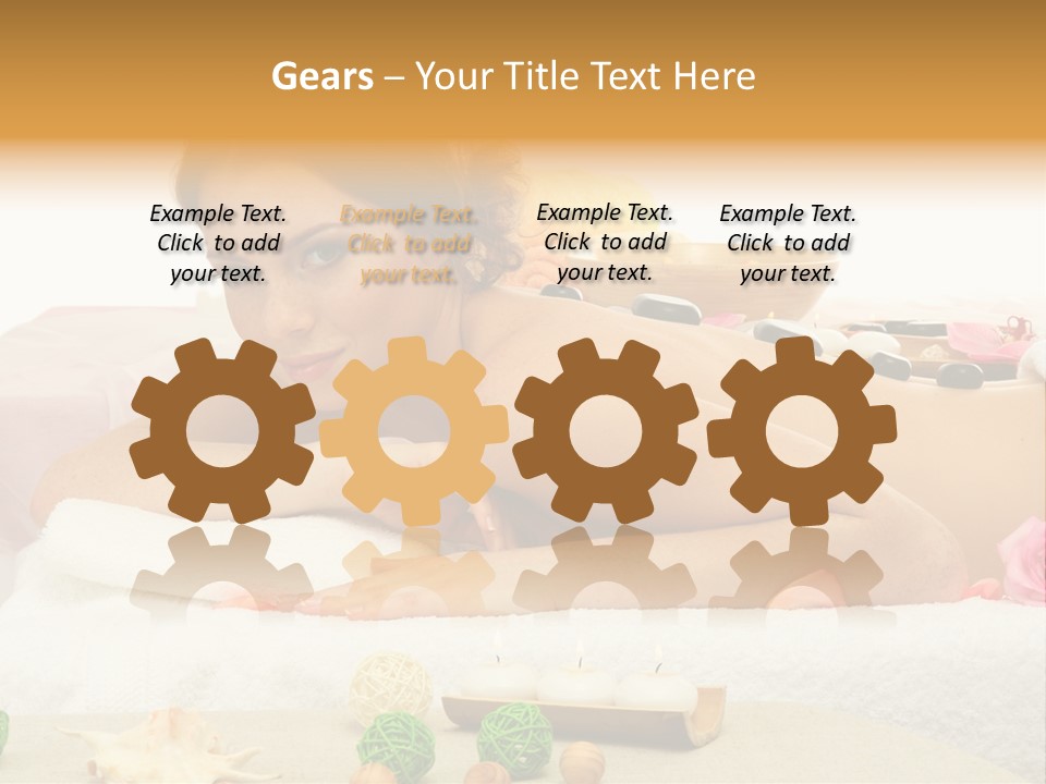 Lying People Relaxation PowerPoint Template