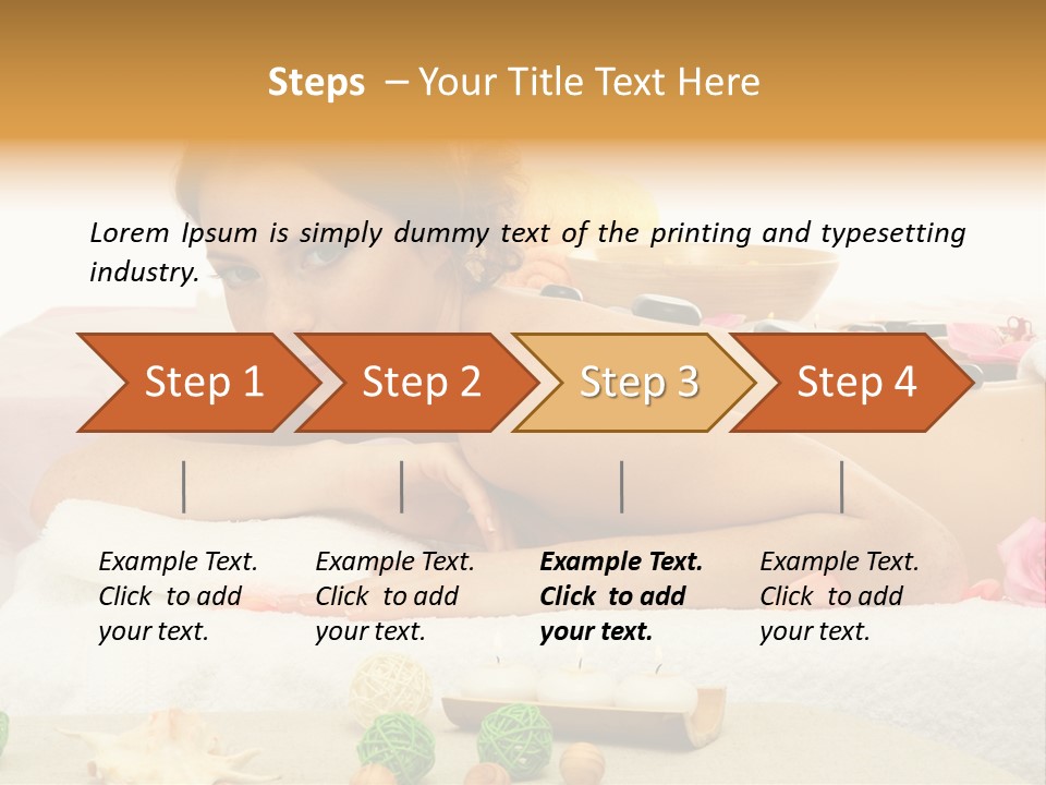 Lying People Relaxation PowerPoint Template